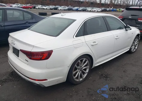 2019 Audi A4 45 Premium z USA, uszkodzony, nr VIN WAUDNAF43KN020068